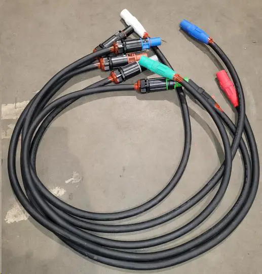 Kabeļu pāreja 120 mm2 (line drain/tētis) - Camlock tētis