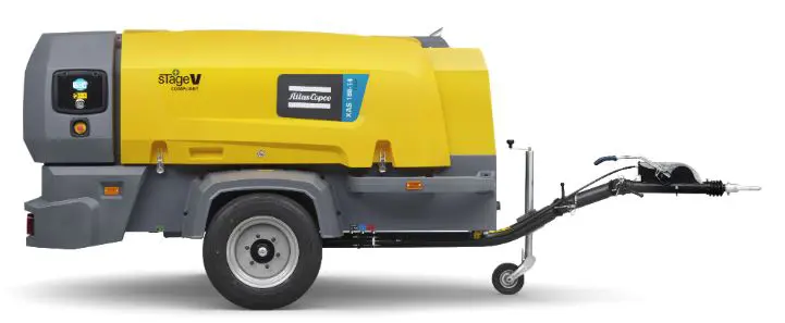 Diesel compressor, <11m3/min, <10bar