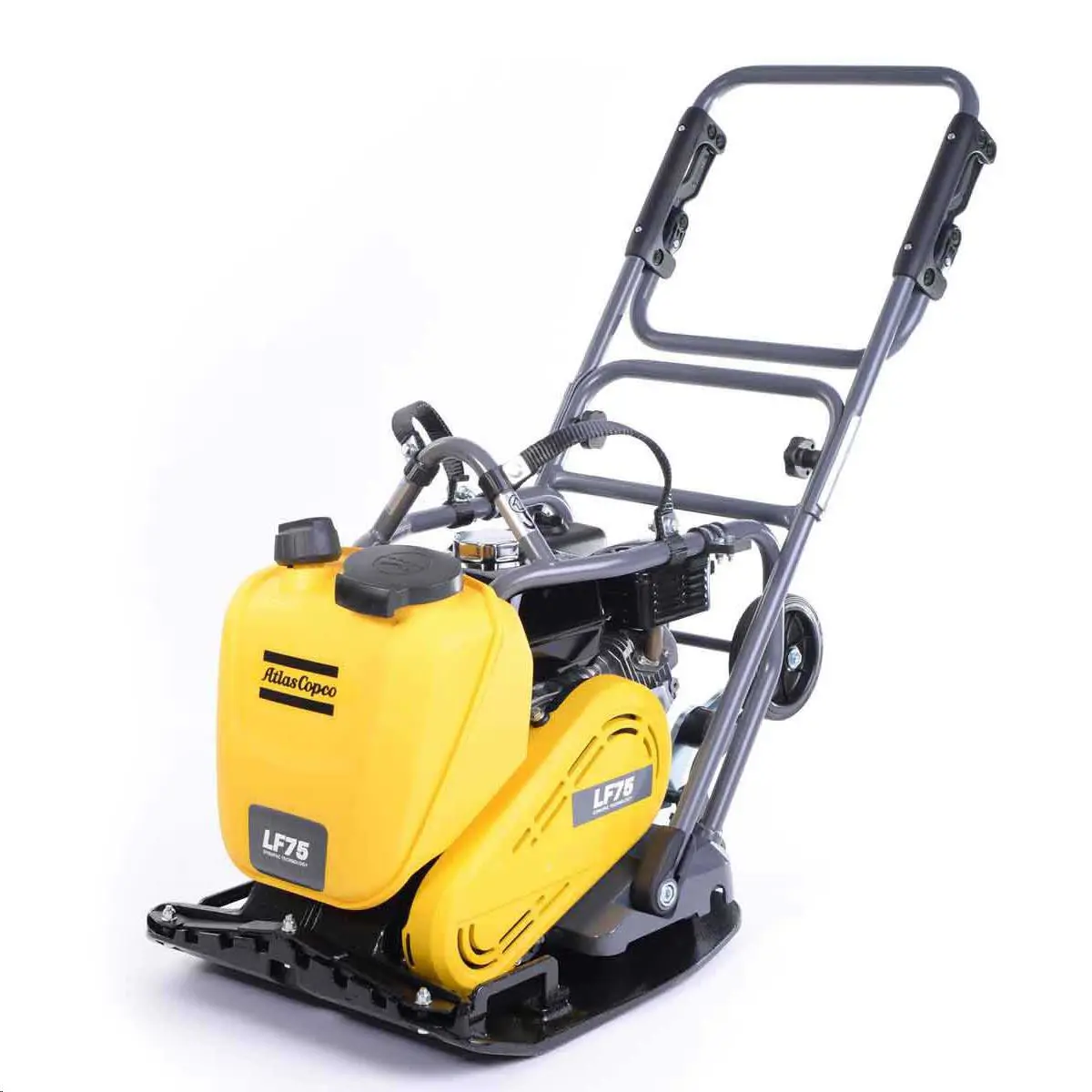 Plate compactor, for asphalt, 85 kg, petrol