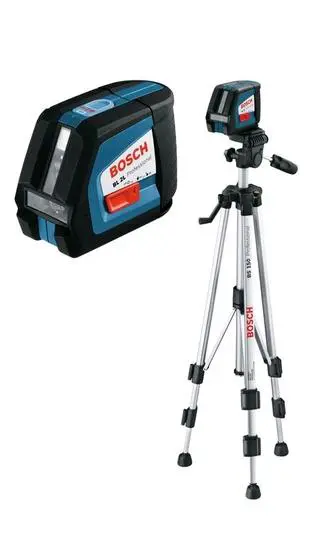 Laser level with tripod
