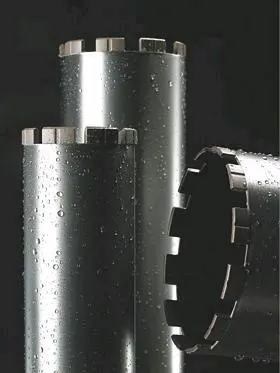 Cylindrical diamond drills, d=125mm