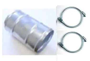 Joining tube 2", with set of hose clamp