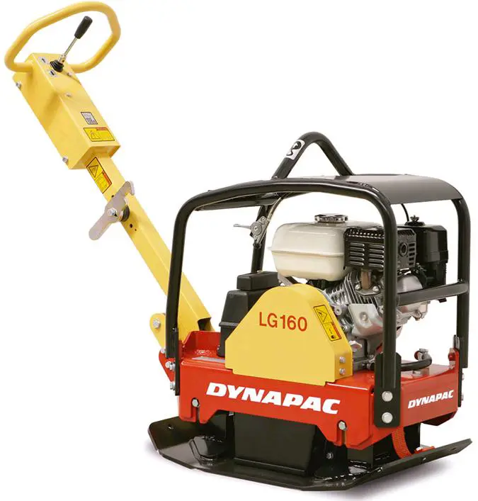 Plate compactor, 160 kg, petrol