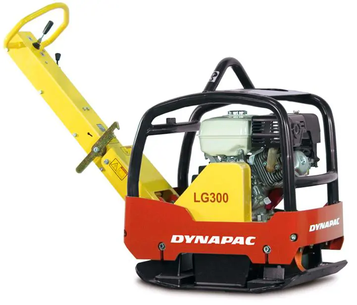 Plate compactor,265 kg, petrol, reverse