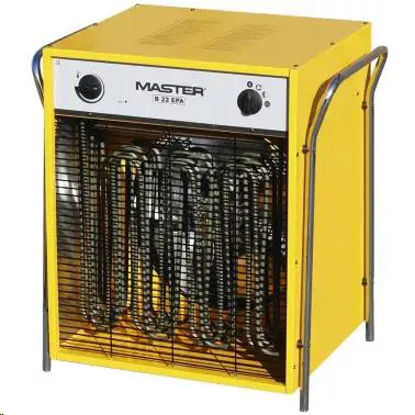 Electric fan heater, 22kW, 400V, 32A