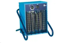 Elektrinis ventiliatorinis šildytuvas, 9 kW, 400 V, 16 A