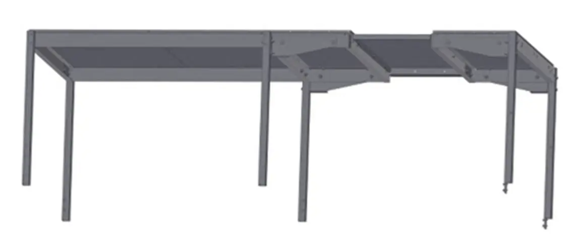 Geda 1500Z/ZP roof for platform "B"