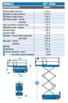 Savaeigis žirklinis keltuvas (akumuliatorinis, 2WD), h=12m
