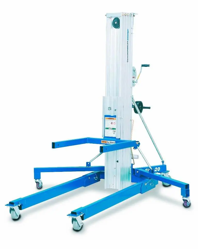Materiallift, 363kg, 6,46m [SE]