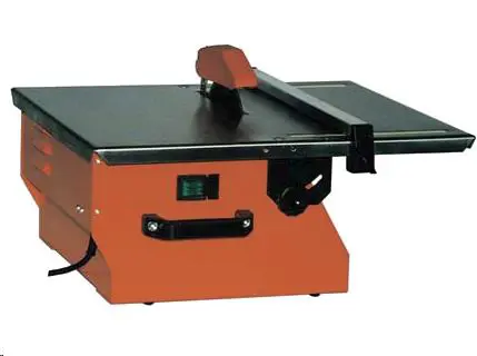 Tile cutter, work table "inverted", 230V, d = 180mm, max cut 35mm