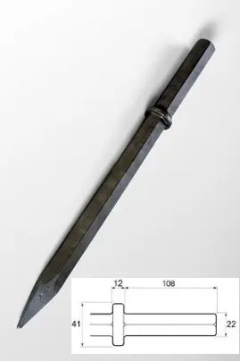 HEX 22x108 smailus kaltas