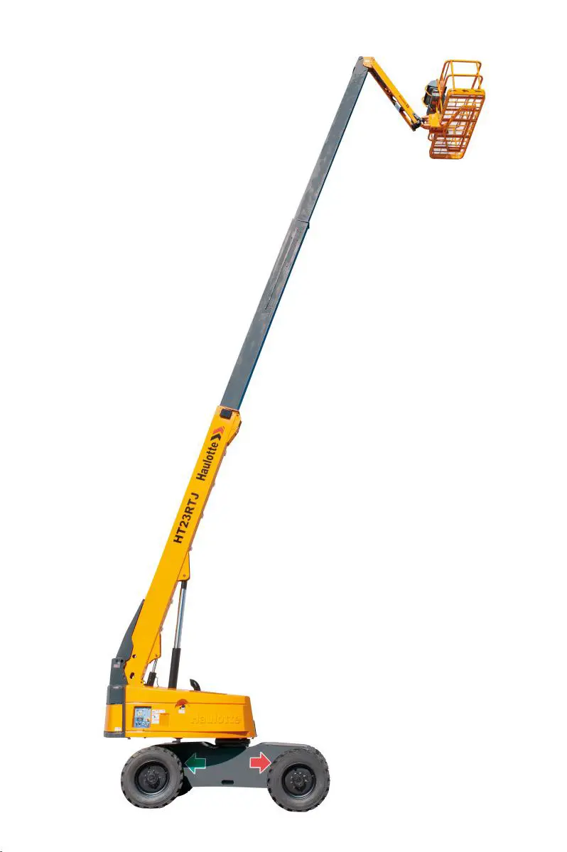 Teleskopinis keltuvas, savaeigis(dyzelinis, 4WD), 23m