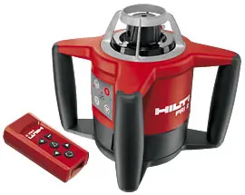 Laser leveller with stand and lat