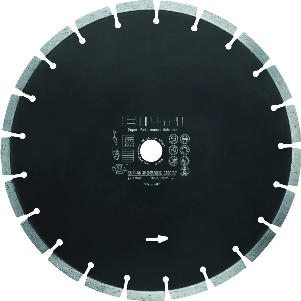 Dimanta disks, d=300, for concrete, Hilti SP-S 305/22 [LV]
