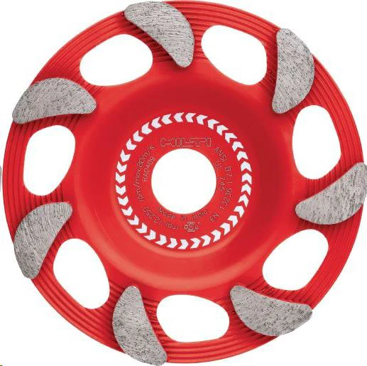 Diamond cup for concrete Planer, d=125,concrete Hilti SPX 125/5"