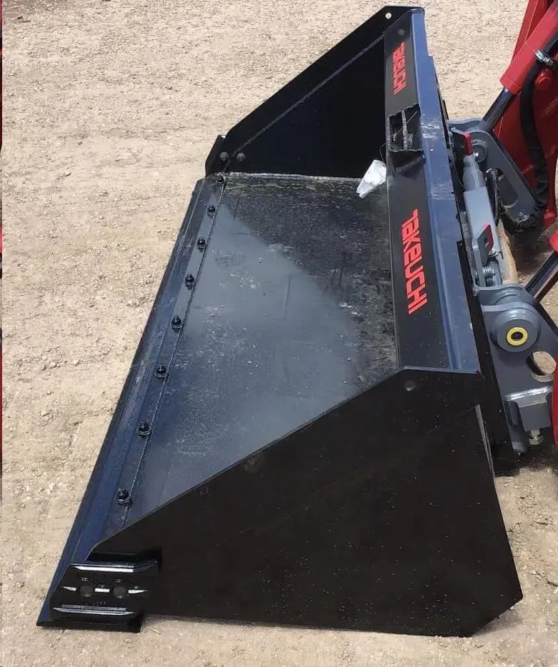 Bucket for skid steer Takeuchi
