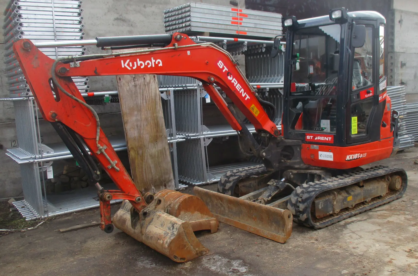 Mini-excavators, <4t