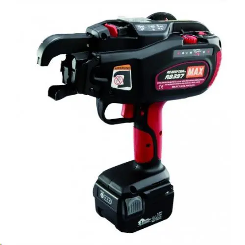 Armatūros rišiklio kompletas (rišiklis,2 akumuliatoriai, dėžė, pakrovėjas)