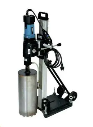 Diamond core drill with stand, 2,5kW, d<230 mm
