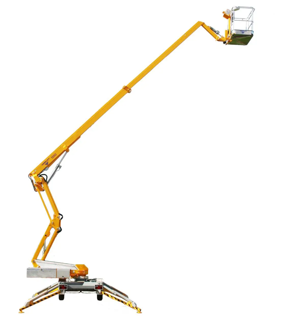 Trailer mounted lift (diesel, 220V), 15m