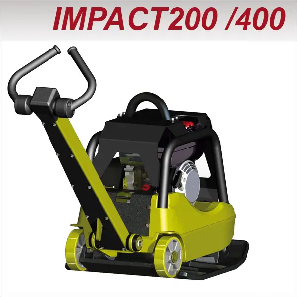 Plate compactor, 400kg, diesel, reverse