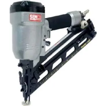 Powder actuated fastening tool pneumatic