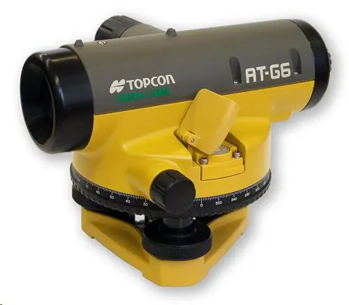 Optical leveller with stand and lat