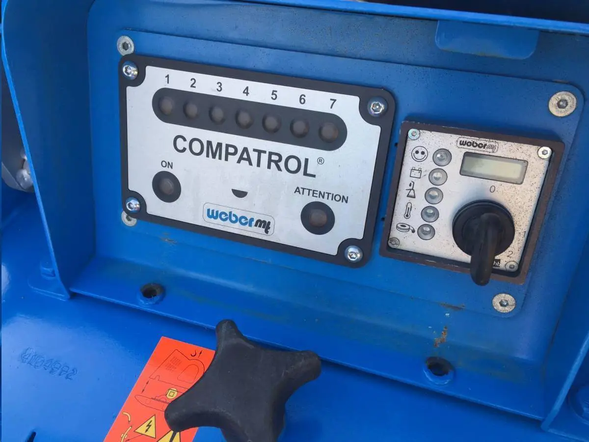 Plate compactor, 710kg, diesel, reverse, CCD-Compatrol