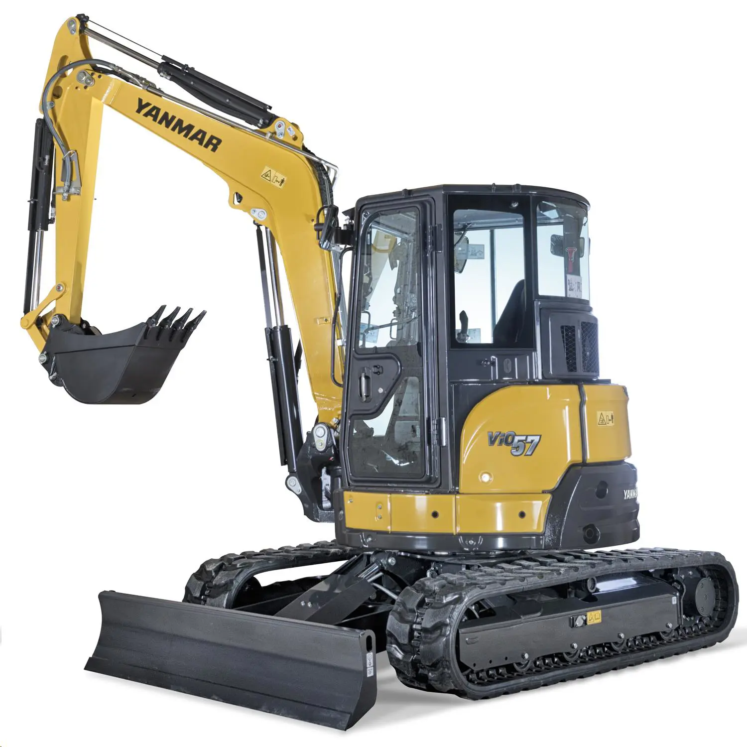 Mini-excavators, <6t (quick coupler buckets)