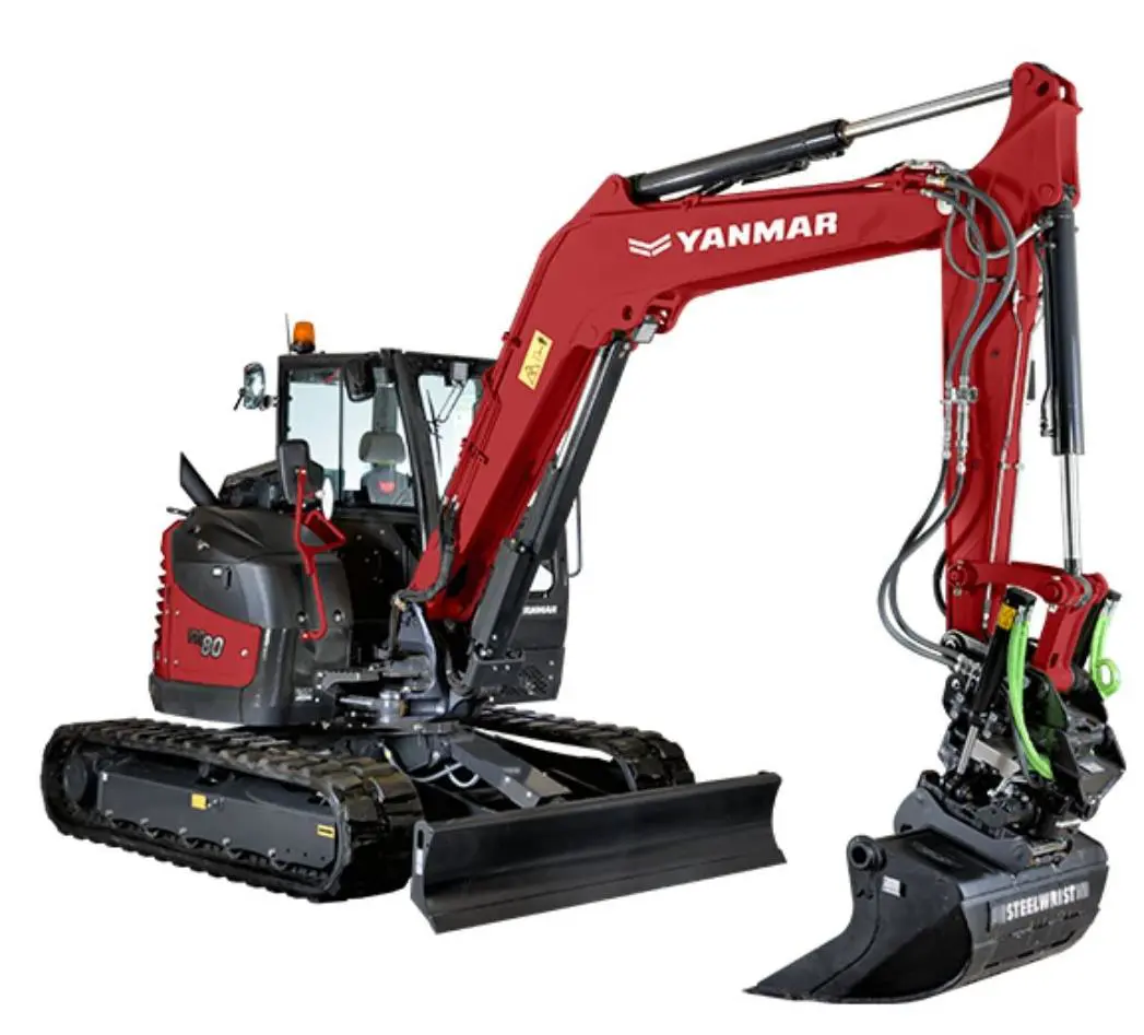 Mini-excavators, 5485kg, with Rototilt