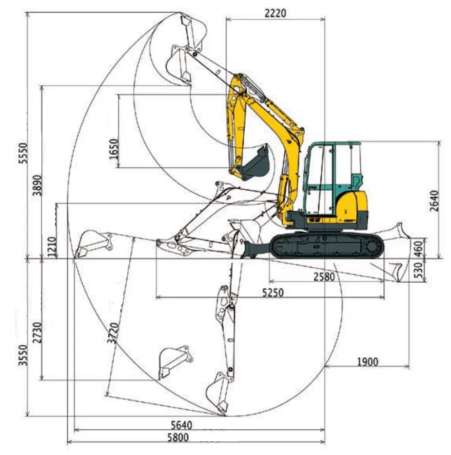 Mini-excavators, <5t
