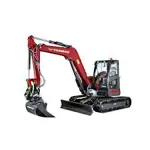 Mini ekskavatorius, 8t Powertilt S50