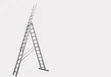 Aluminium ladders, 3 parts, h-7,70m