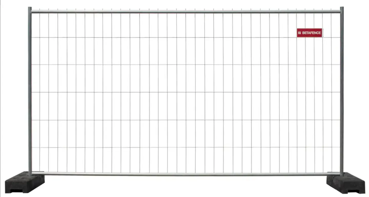 Mobile construction fences
