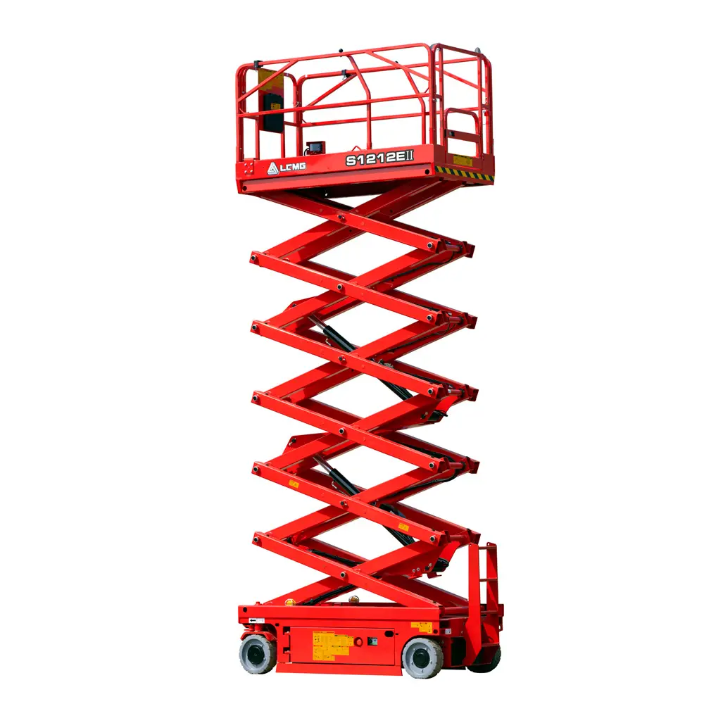 Šķērveida pacēlājs, pašgājējs (akumulators, 2WD), 8 m