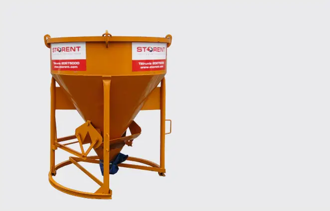 Concrete hopper, 750 l