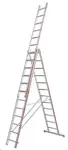 Alumīnija trepes, 10.35m (3x14)
