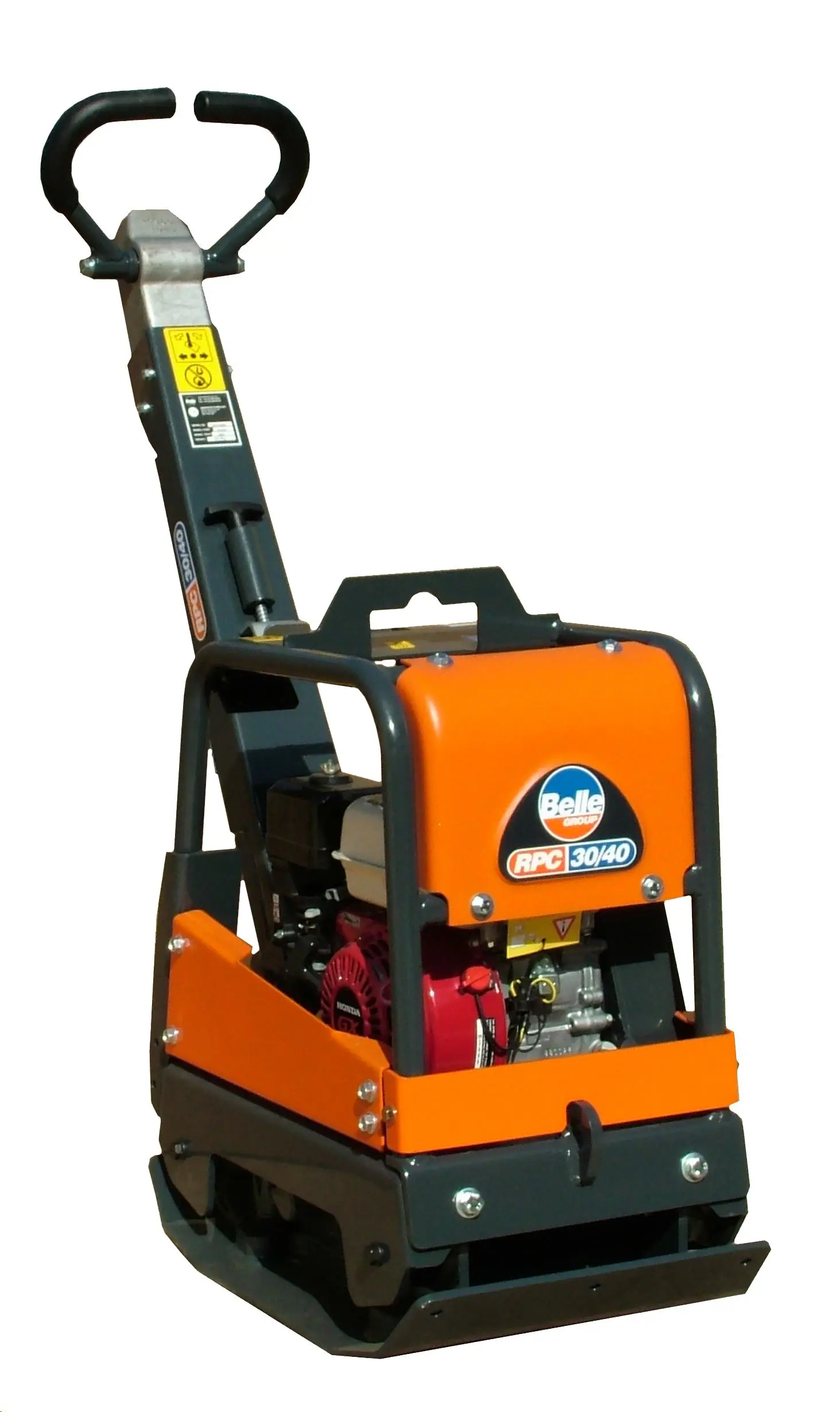 Plate compactor, 158 kg, petrol, reverse