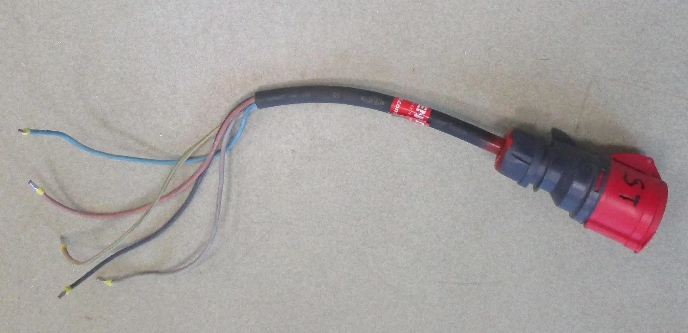 Cable transition wire ends - 32A (mamma)