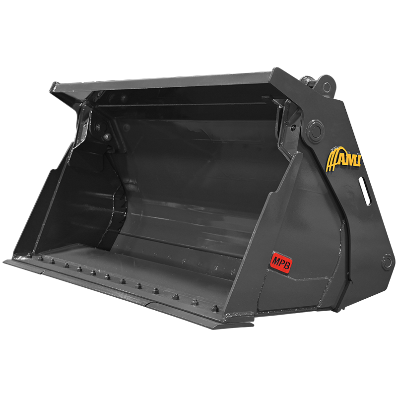 Kauss frontālajam iekrāvējam ar hidraulikas atvēršanu 0,75m3; 1850mm Yanmar V80