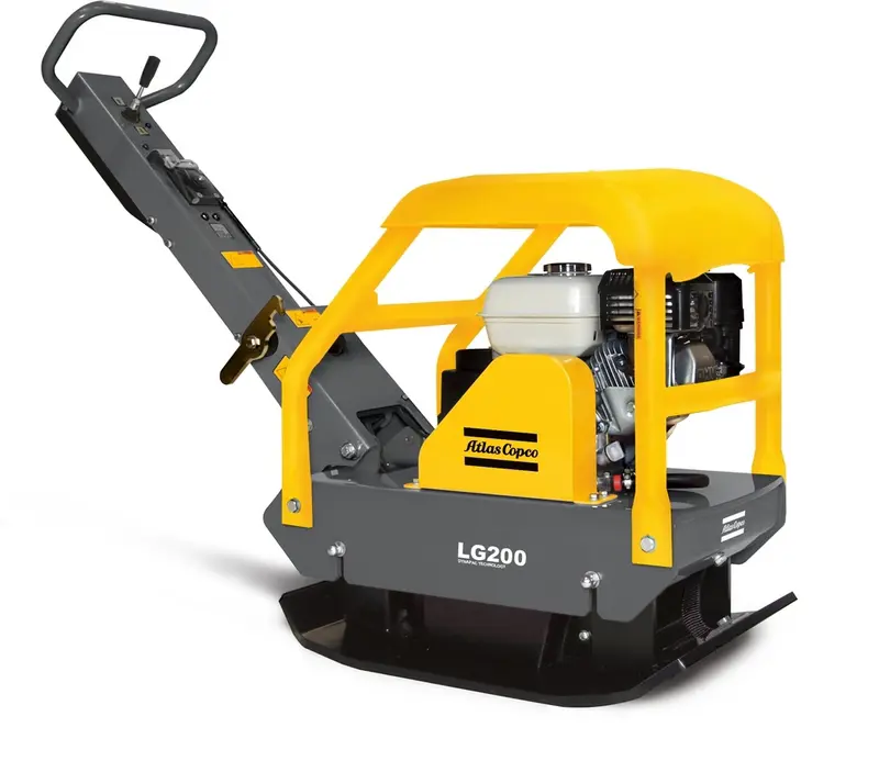 Plate compactor, 231 kg, diesel, reverse