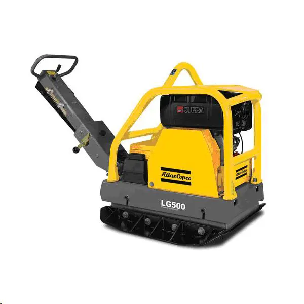 Plate compactor, <500kg, diesel, reverse