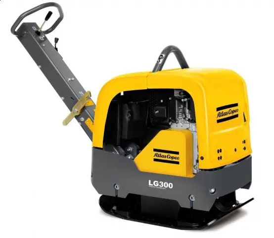 Plate compactor, <300kg, diesel, reversible
