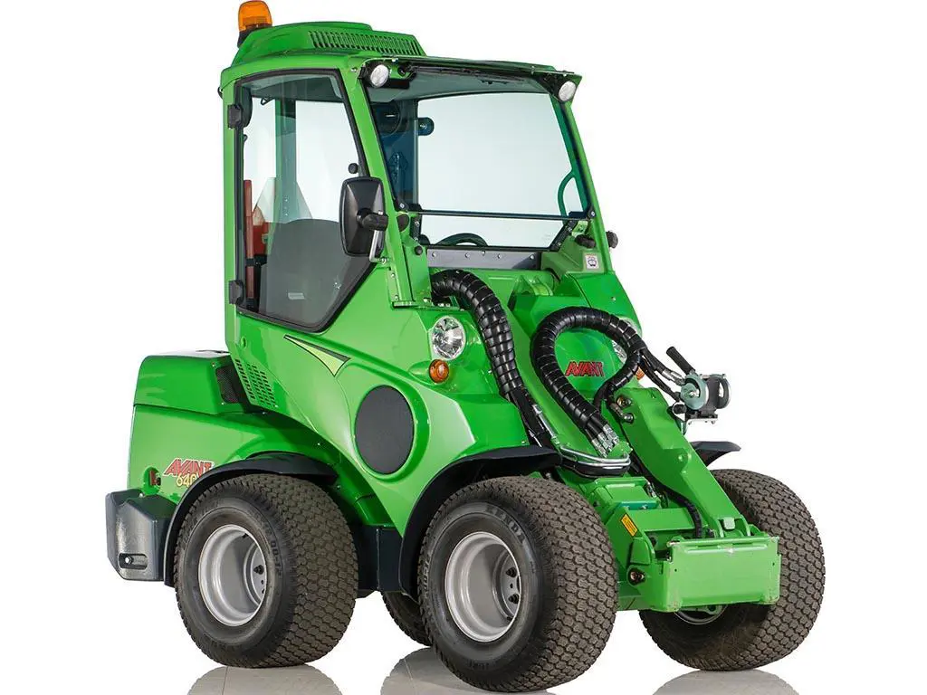 Compact wheel loader, 0.37m3