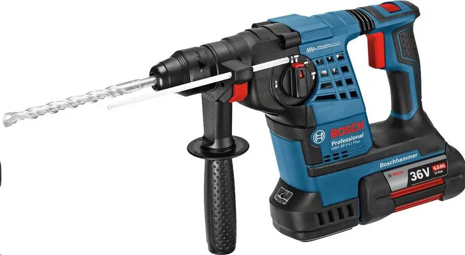Cordless perforator, 26mm, SDS+ (Two batteries and charger), 36V