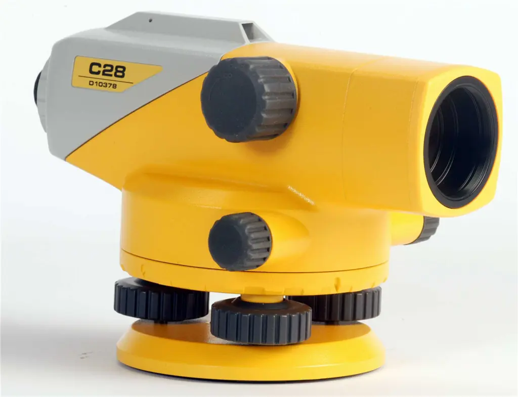 Optical leveller with stand and lat