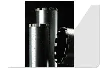 Cylindrical diamond drills, d=18mm