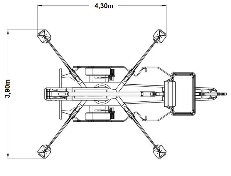 Trailer mounted boom lifts, 18m