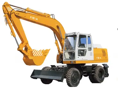 Wheeled excavators, <15t