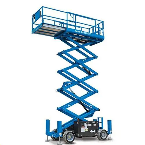 Kompakts šķērveida pacēlājs ar platformu (dīzelis, 4WD), 15 m